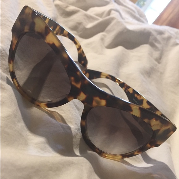 Prada Tortoise Shell Sunglasses